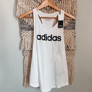 NWT Adidas White Tank Top